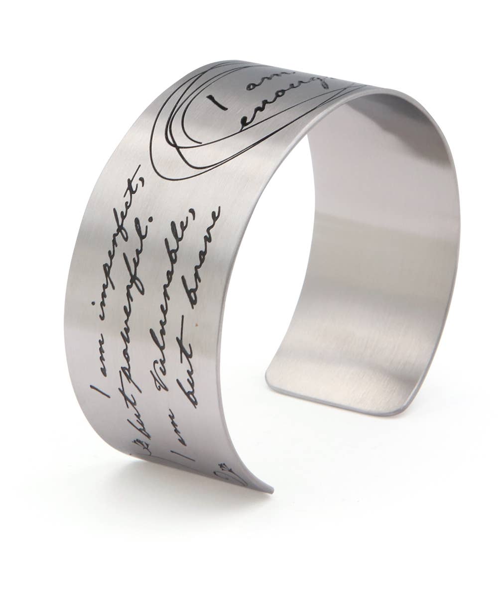 I am Enough Cuff Bracelet