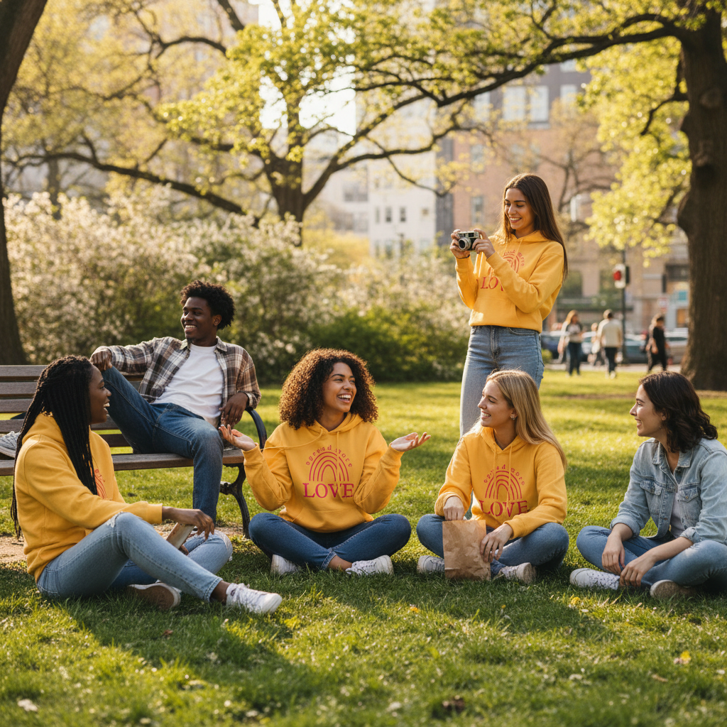 Spread More Love Hoodie