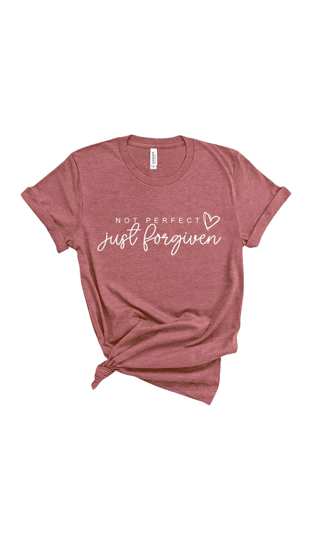 Not Perfect Just Forgiven T-shirt