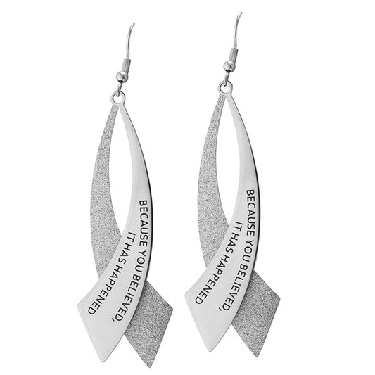 Because You Believed Earrings