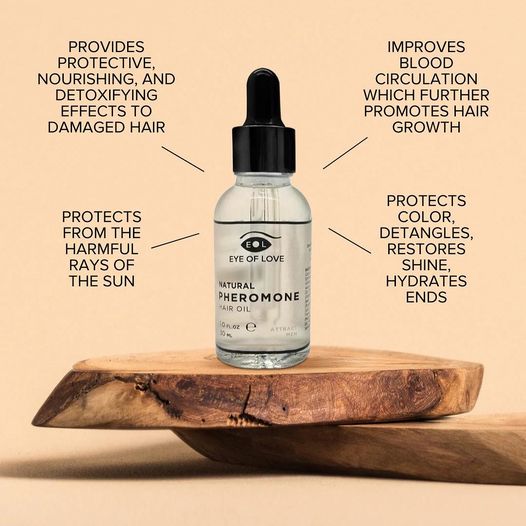 Eye of Love Natural Pheromone Hair Oil