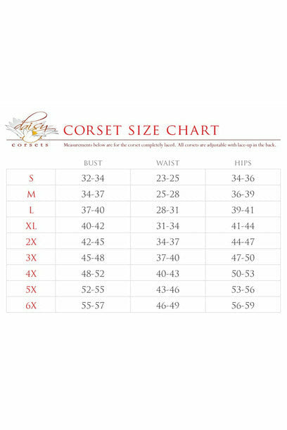 Top Drawer Red Plaid Steel Boned Corset Dress