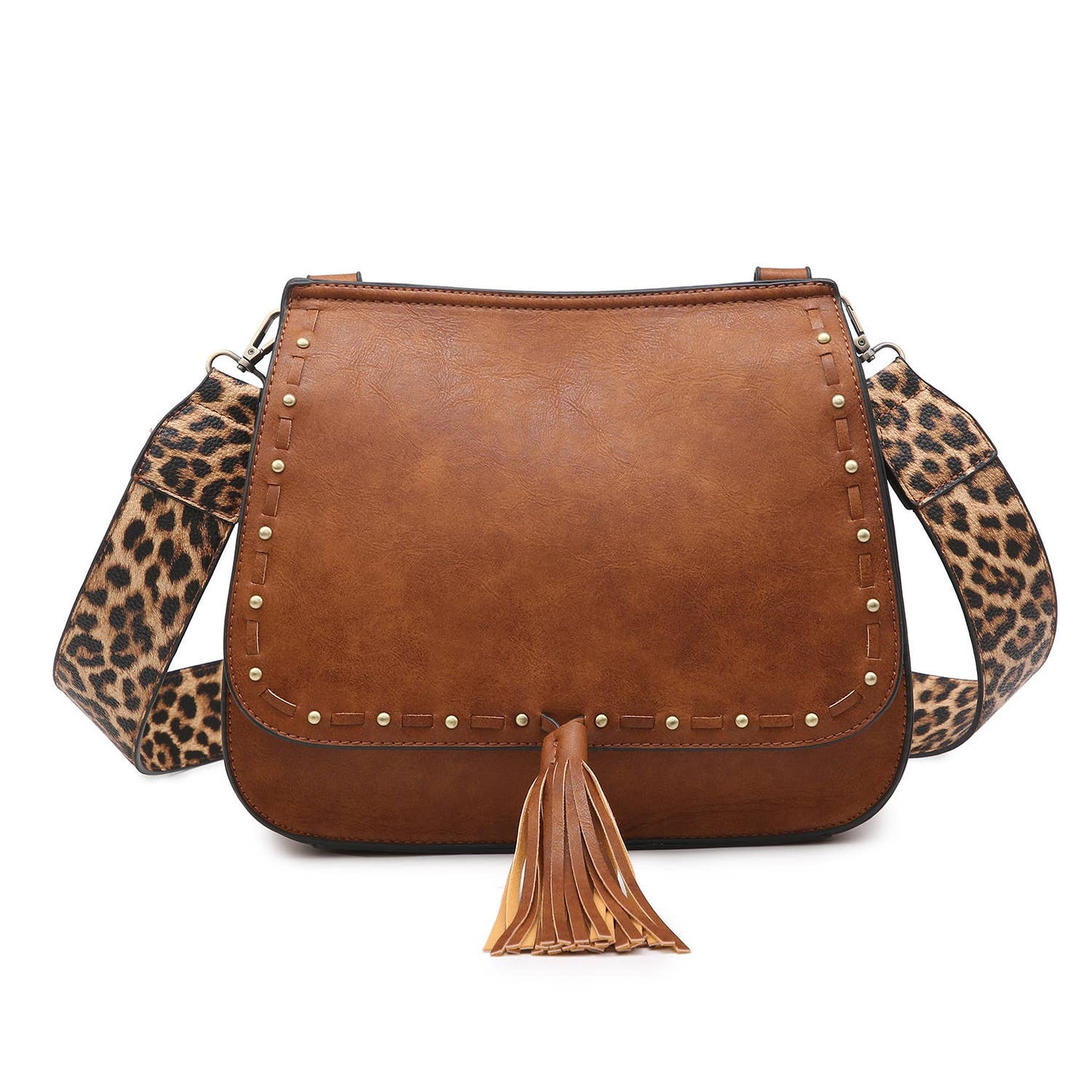 Bailey Crossbody with Print Contrast Strap