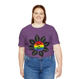 Pride Flower Unisex Jersey Short Sleeve Tee