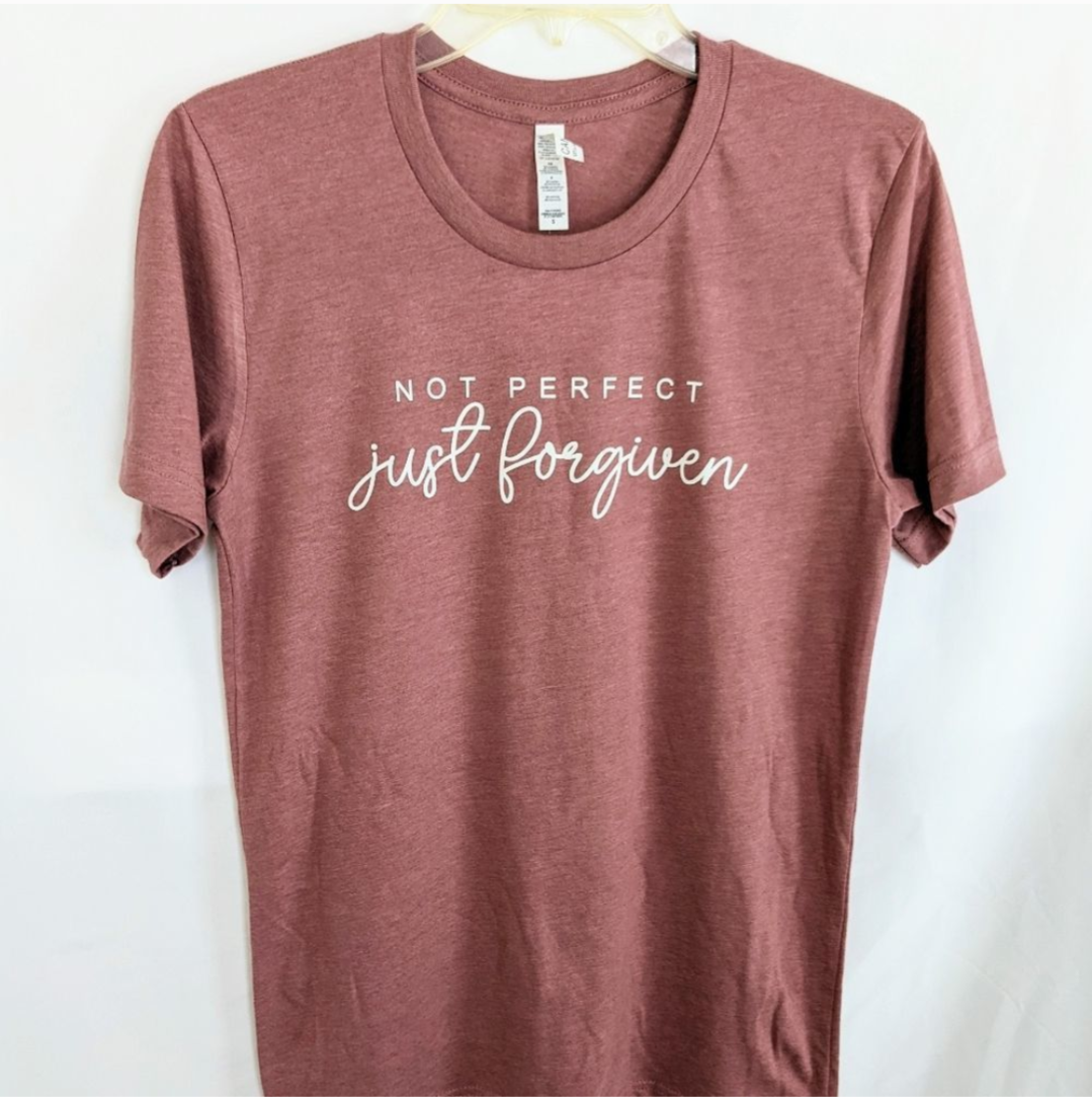 Not Perfect Just Forgiven T-shirt
