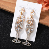 Champagne Glass Earrings