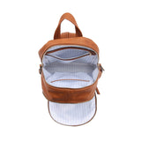 3-Zip Leopard Print Backpack
