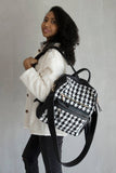 Houndstooth Backpack w/ Guitar Strap